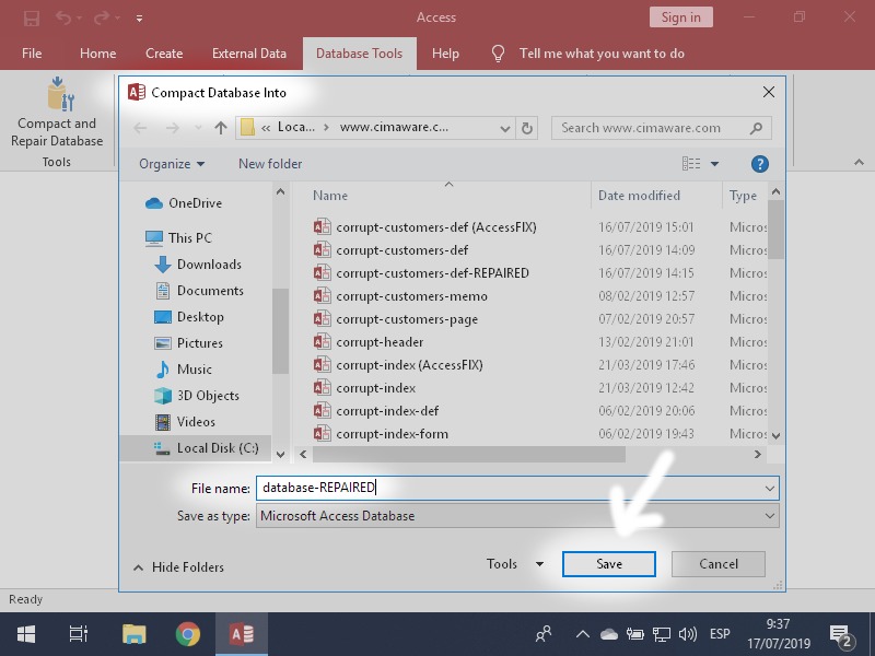 How To Compact And Repair Database In Access How to repair files in MS Access using “Compact and Repair” | ACCDB