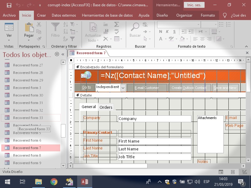 Como Recuperar Objetos Desaparecidos De Una Base De Datos De Access Accdb Crash Help