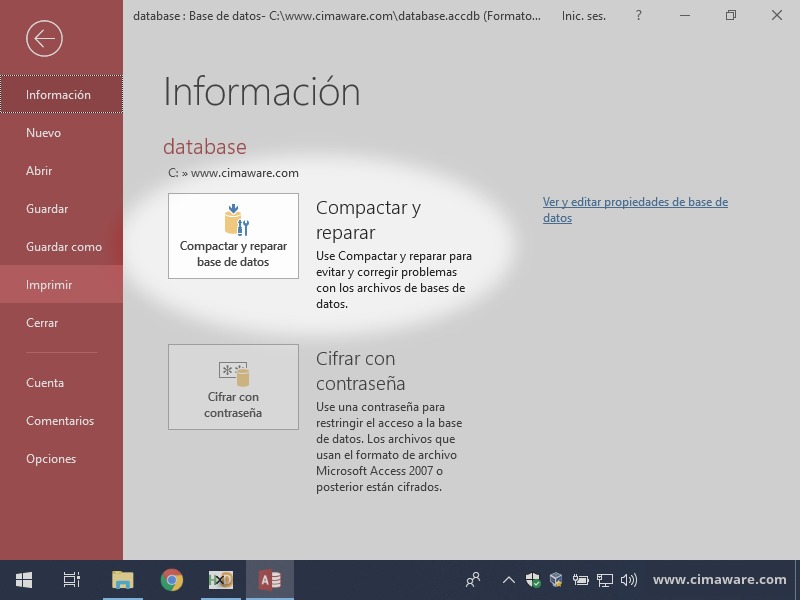 reparar base de datos access danada gratis