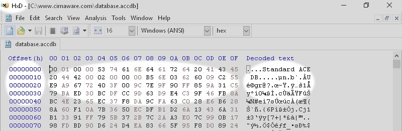 hxd hex editor triming